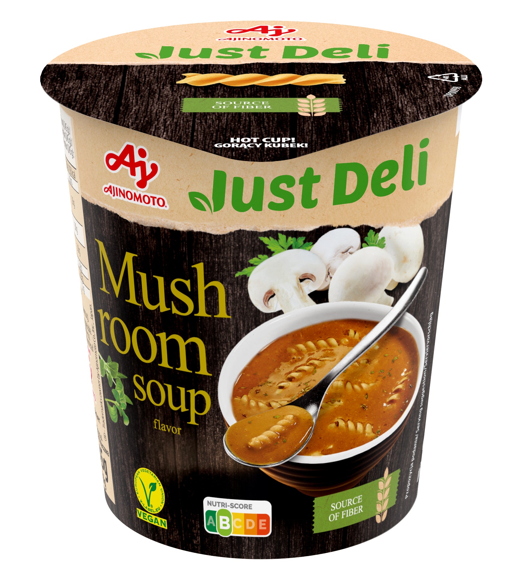 Just Deli. Vege soups in cups - Ajinomoto