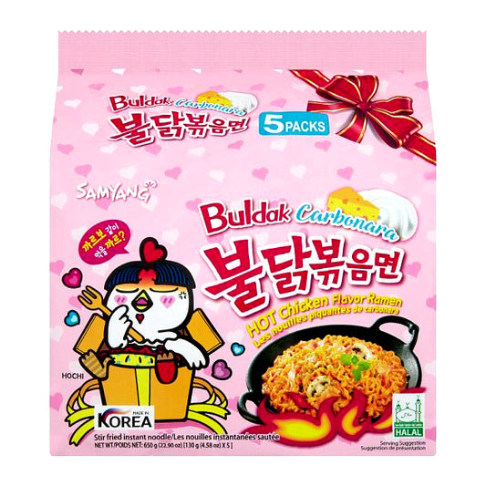 SAMYANG Hot chicken ramen - Carbonara 140g 1 stk 101016