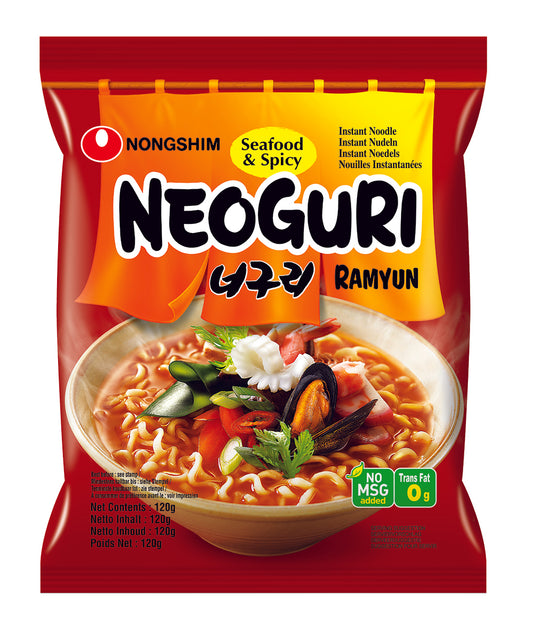 NONGSHIM Neoguri ramyun Seafood&Spicy 120g KR-20 _ 101096