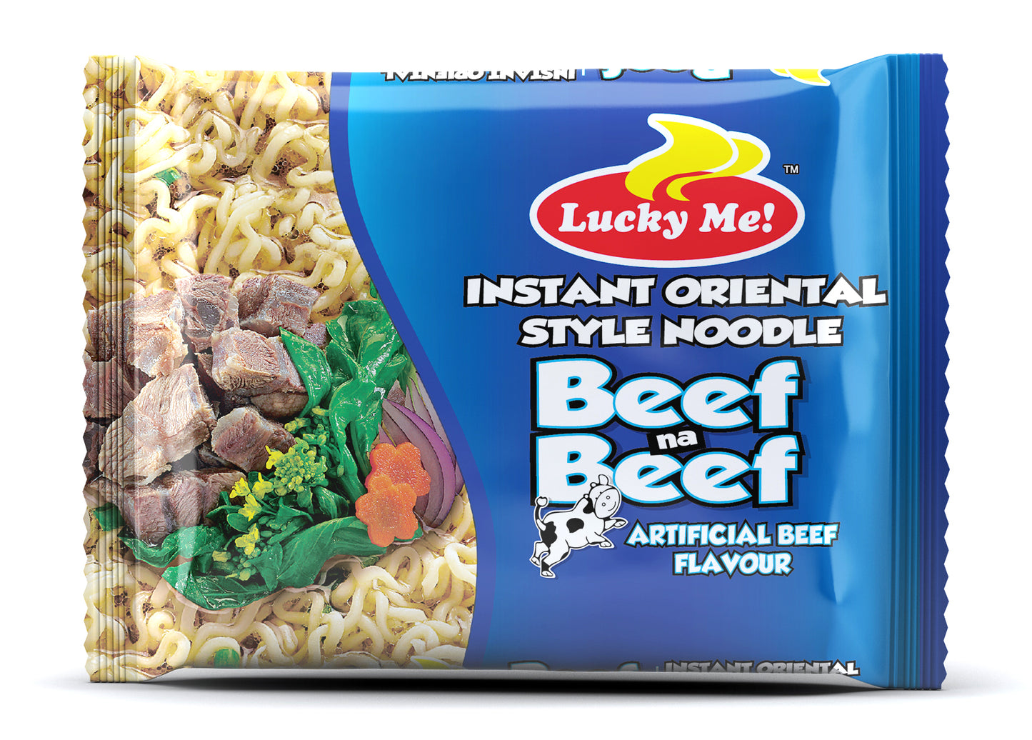 LUCKY ME Pancit canton BEEF flv 55g PH-24 _ 101103