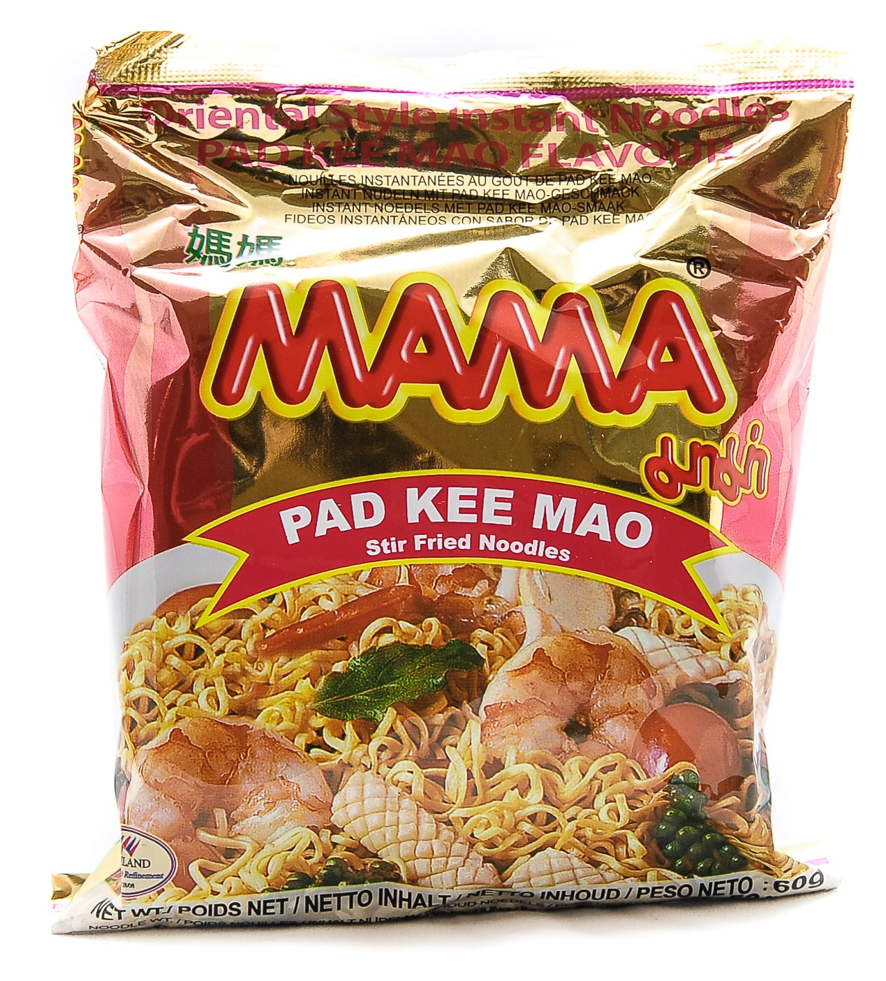 MAMA noodle Pad Kee Mao 60g-180 _ 101204