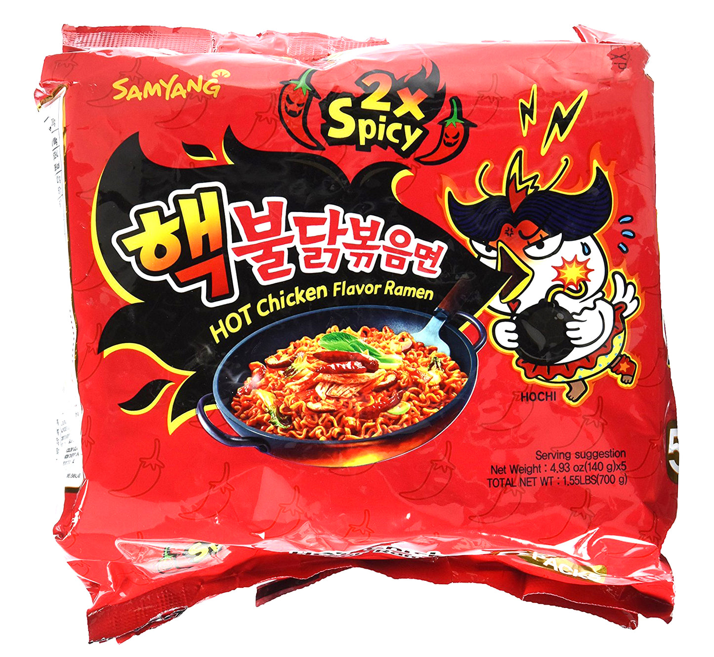 SAMYANG Hot chicken ramen 5pk  KR  101248