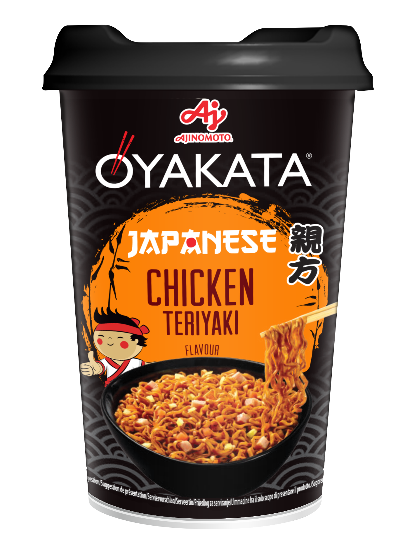 AJ OYAKATA Japanese chicken teriyaki CUP 96g-8 _ 101269