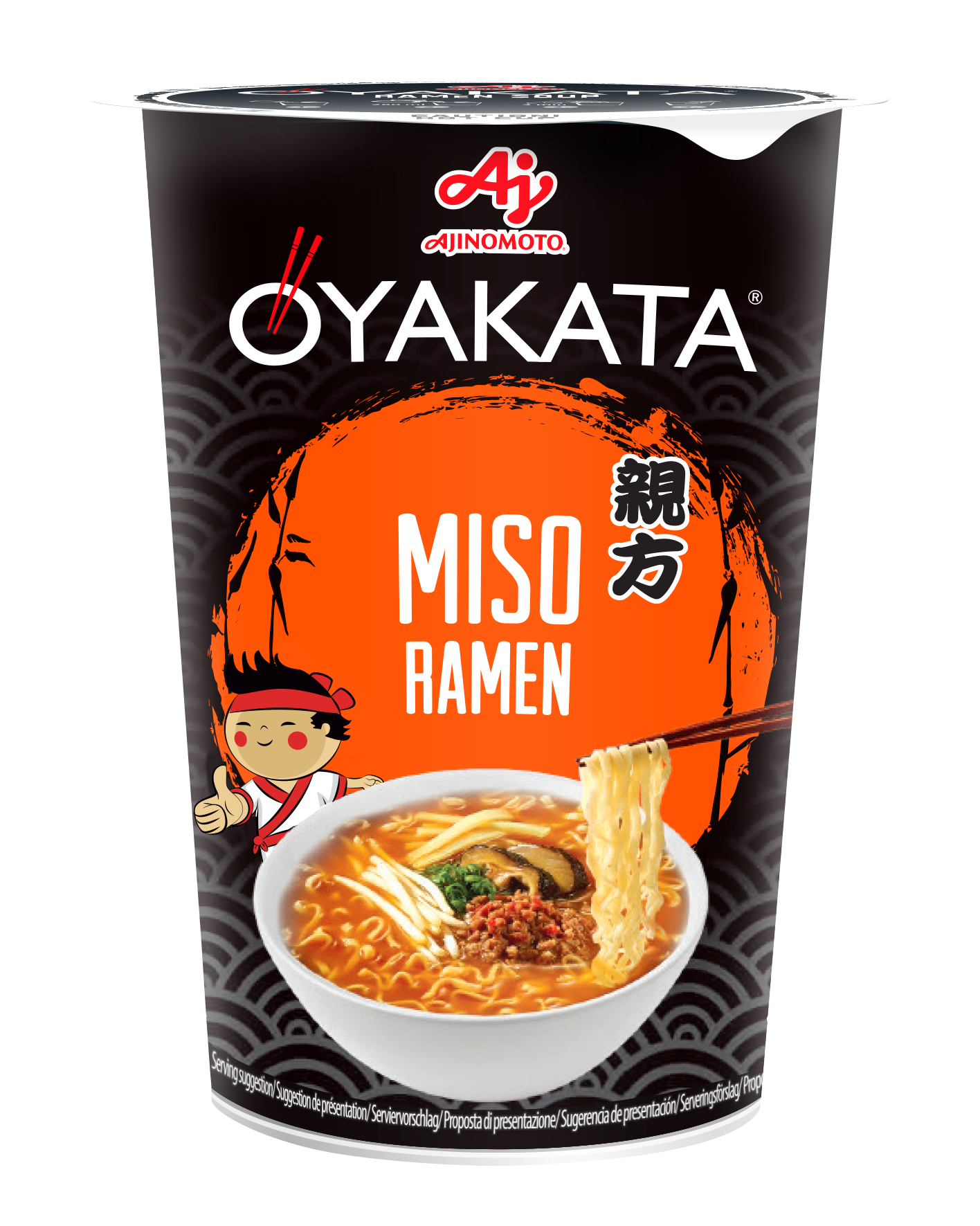 AJ OYAKATA Miso ramen instant CUP 66g-8 101271