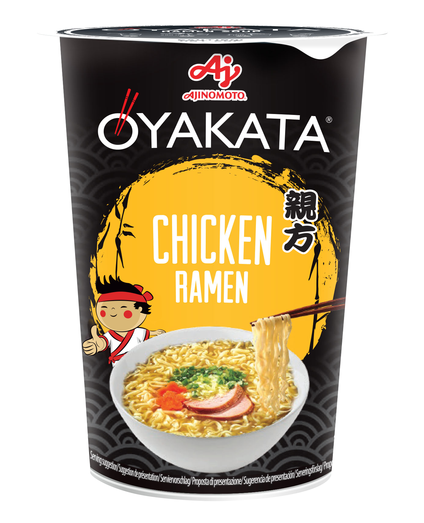 AJ OYAKATA Chicken ramen instant CUP-8x63g _ 101272