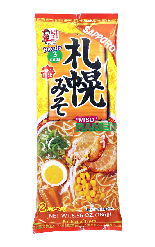 ITSUKI sappro miso ramen 186g JP-12 _ 101281