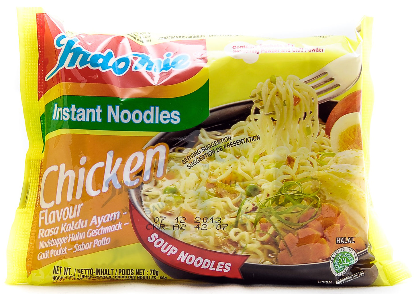 INDOMIE inst noodles chicken 70g INDO - 40 _ 102191