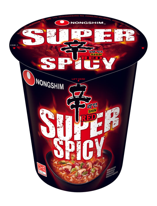 NONGSHIM instant noodle RED Shin CUP-12 _ 102193