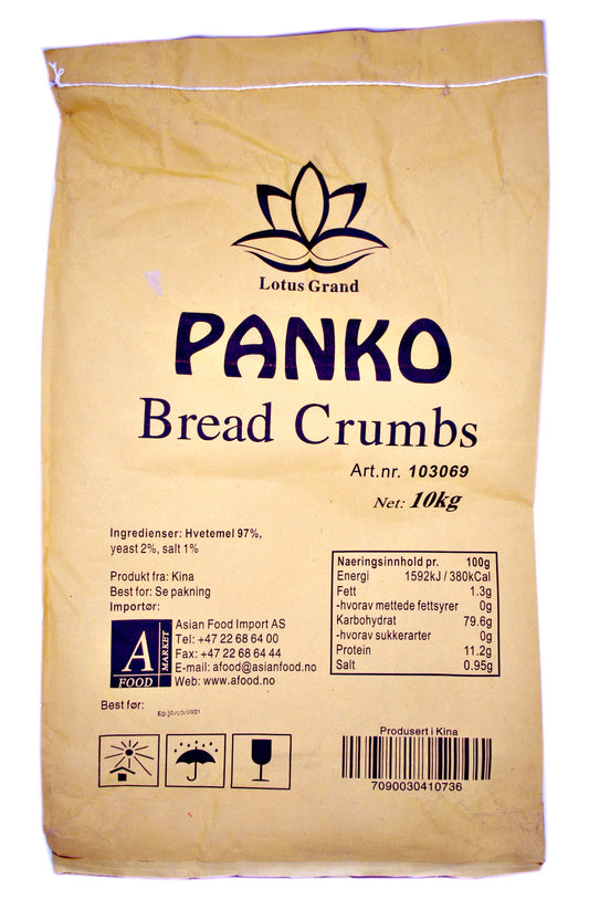 LOTUS panko bread crumbs 10kg _ 103069