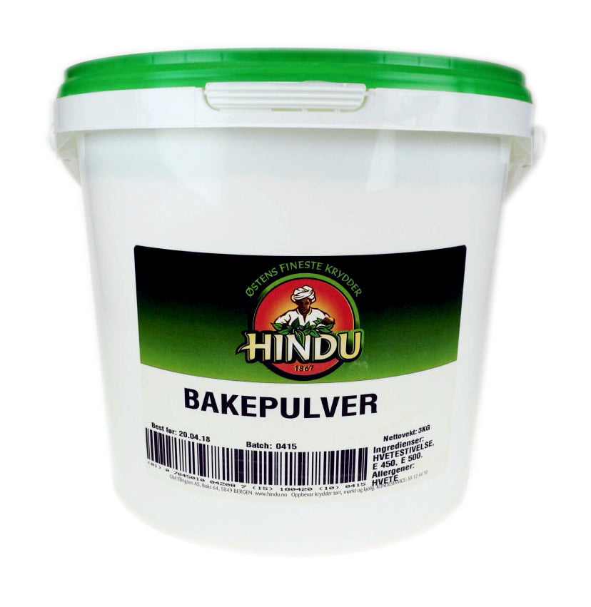 HINDU bakepulver 3kg NO 103150