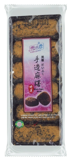 YUKI & LOVE Brown sugar mochi 180G-24 _ 103528