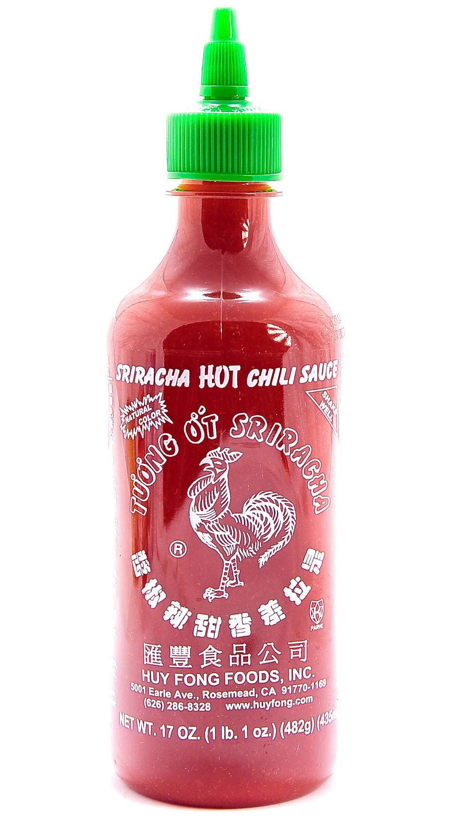 HUY FONG Sriracha Hot chili sauce 482g US-12 _ 104060