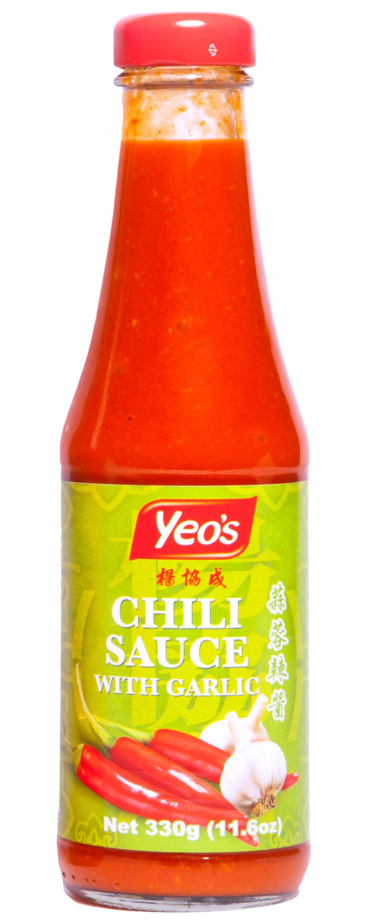 YEO'S Chilisauce w/GARLIC 300ml SG-24 104067