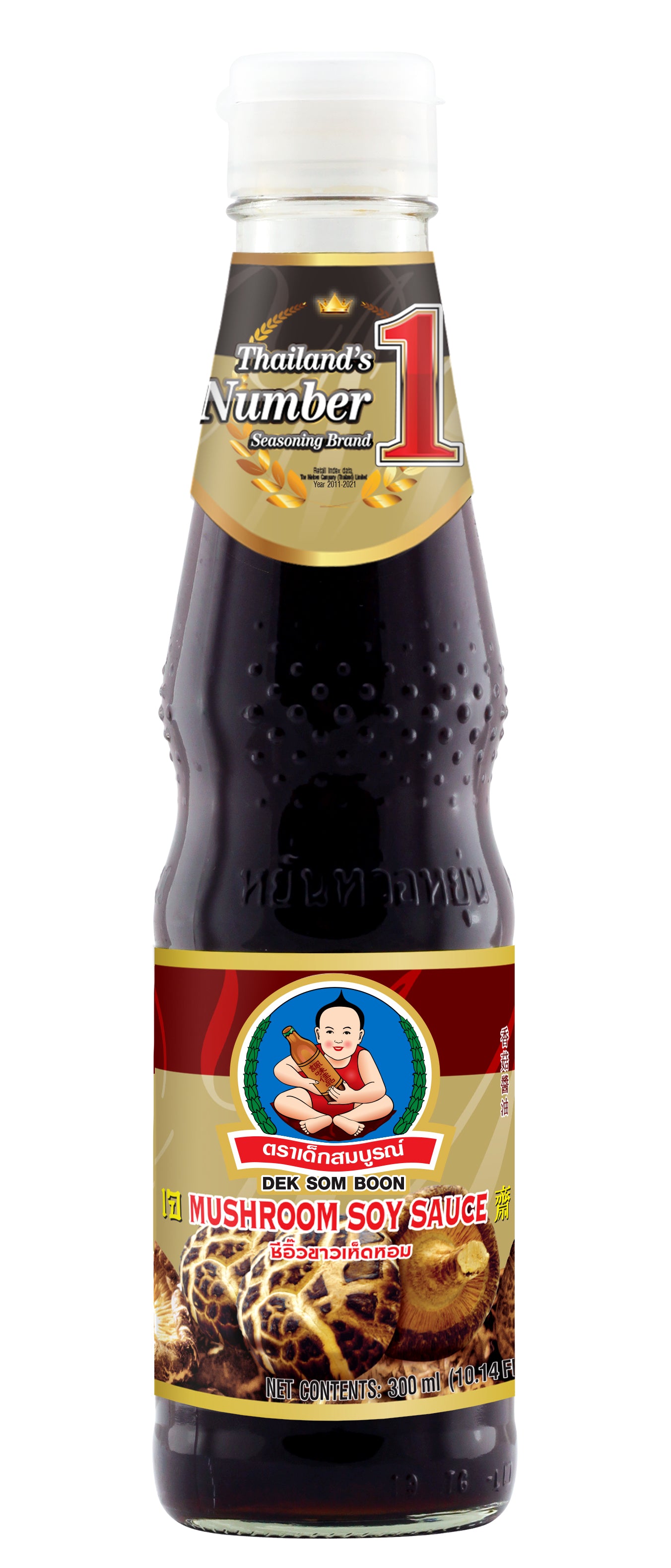 HEALTHY BOY Mushroom Soy Sauce 300ml TH-12 _ 104080