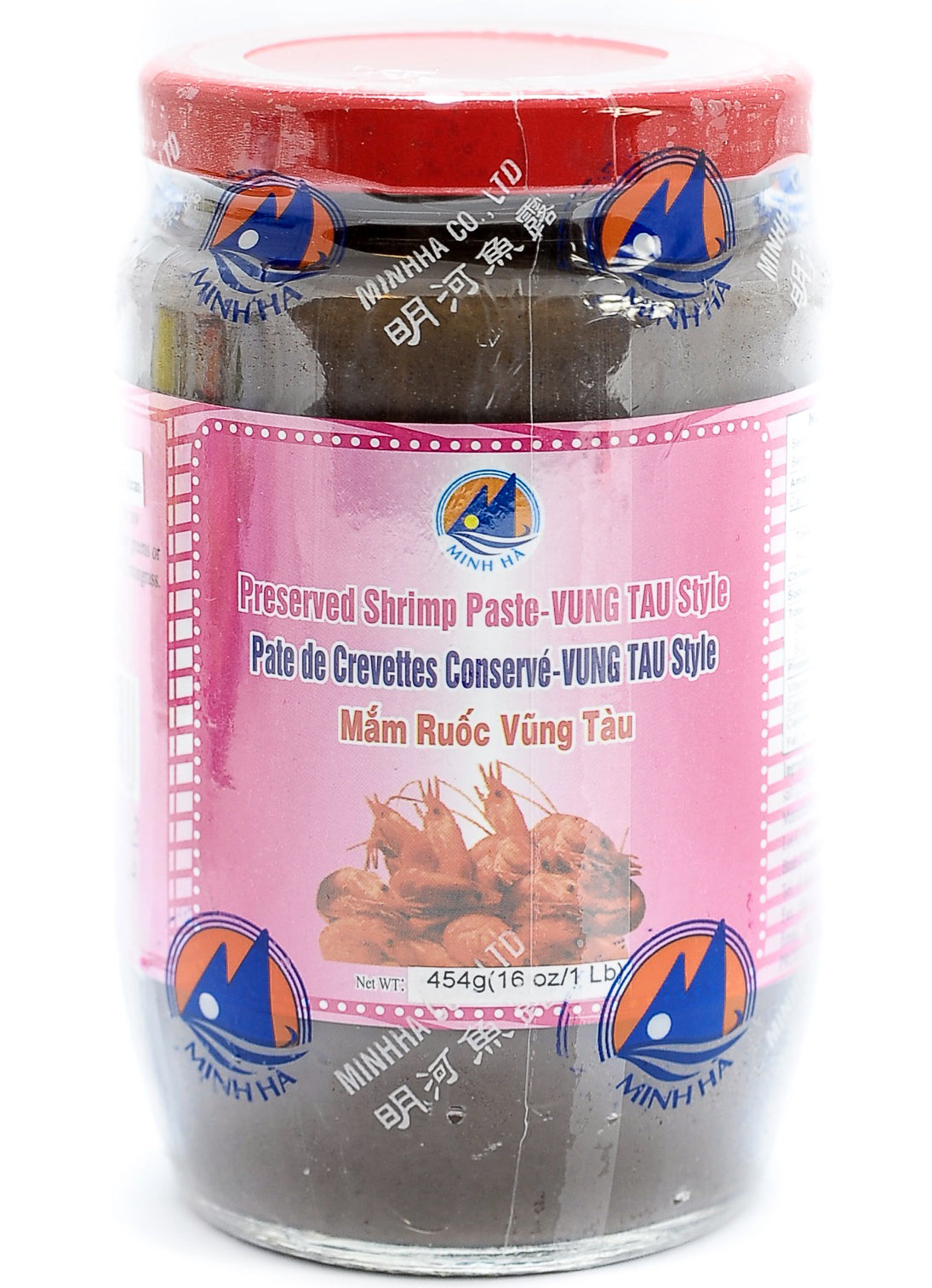 MINH HA pres. shrimp paste Vung tau 430g-12 _ 104163