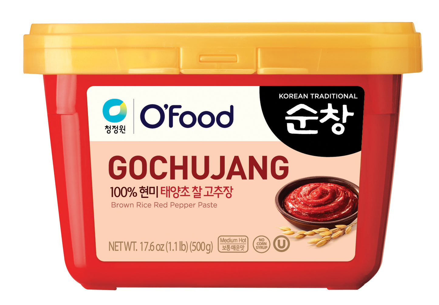 CJW Hot pepper paste (plastic) 500g KR-20 104276