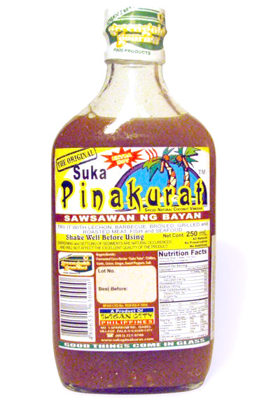 SUKA PINAKURAT Sawsawan ng bayan (vinegar) 250ml PH-30 104476