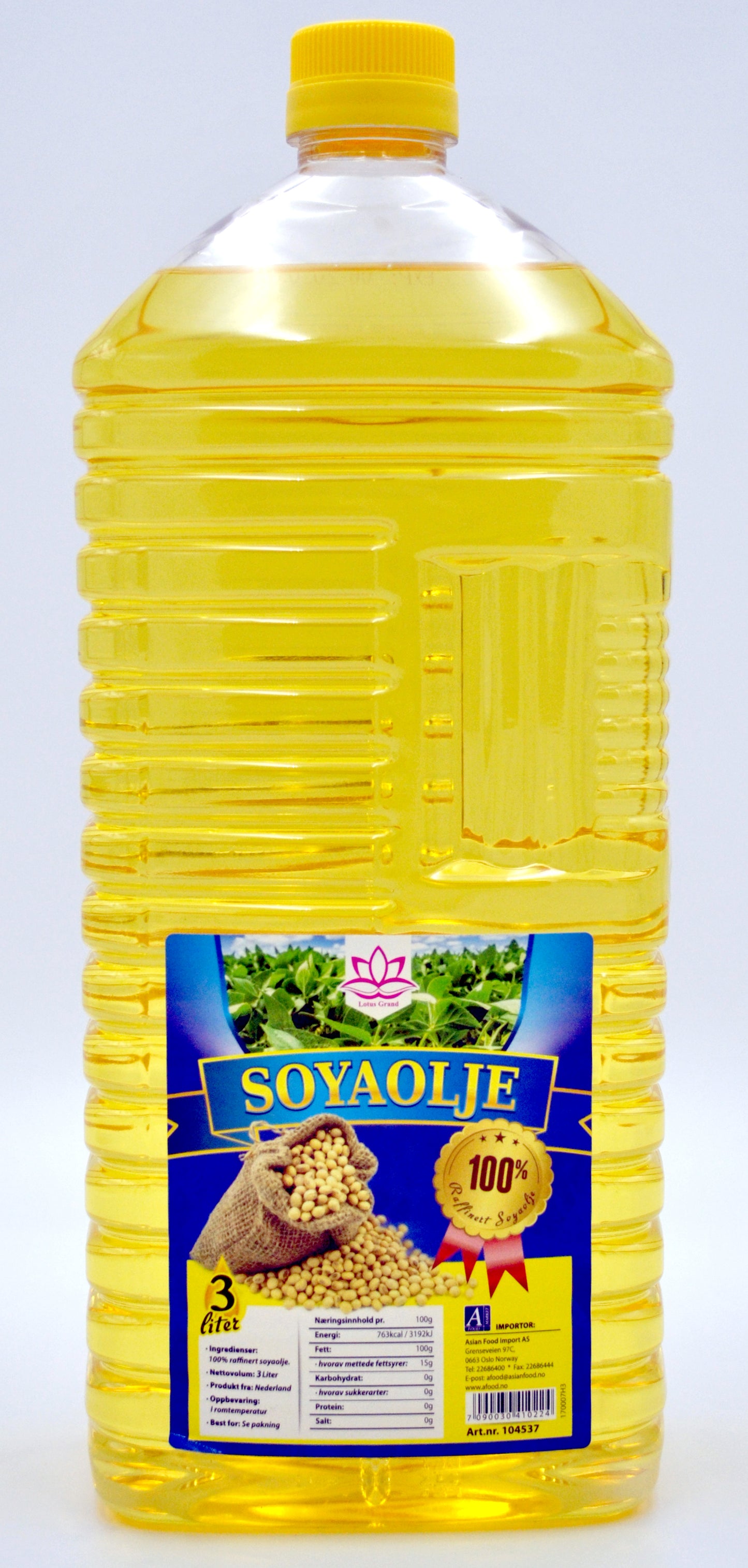 LOTUS soybean oil 3L NL-4 _ 104537