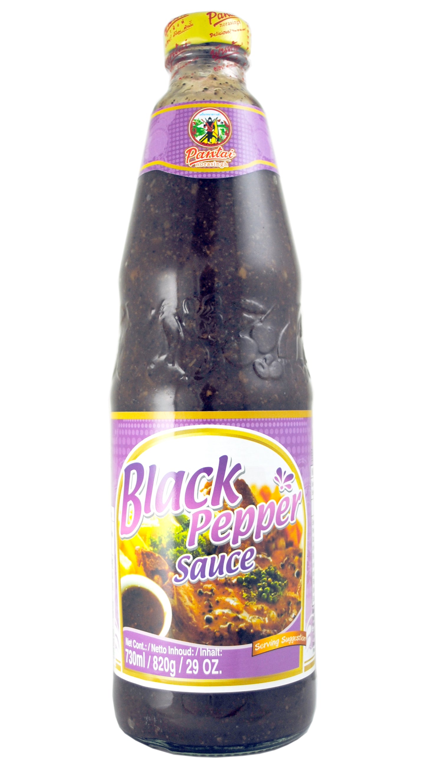 PANTAI Black pepper sauce 12x730ml-12 _ 104584