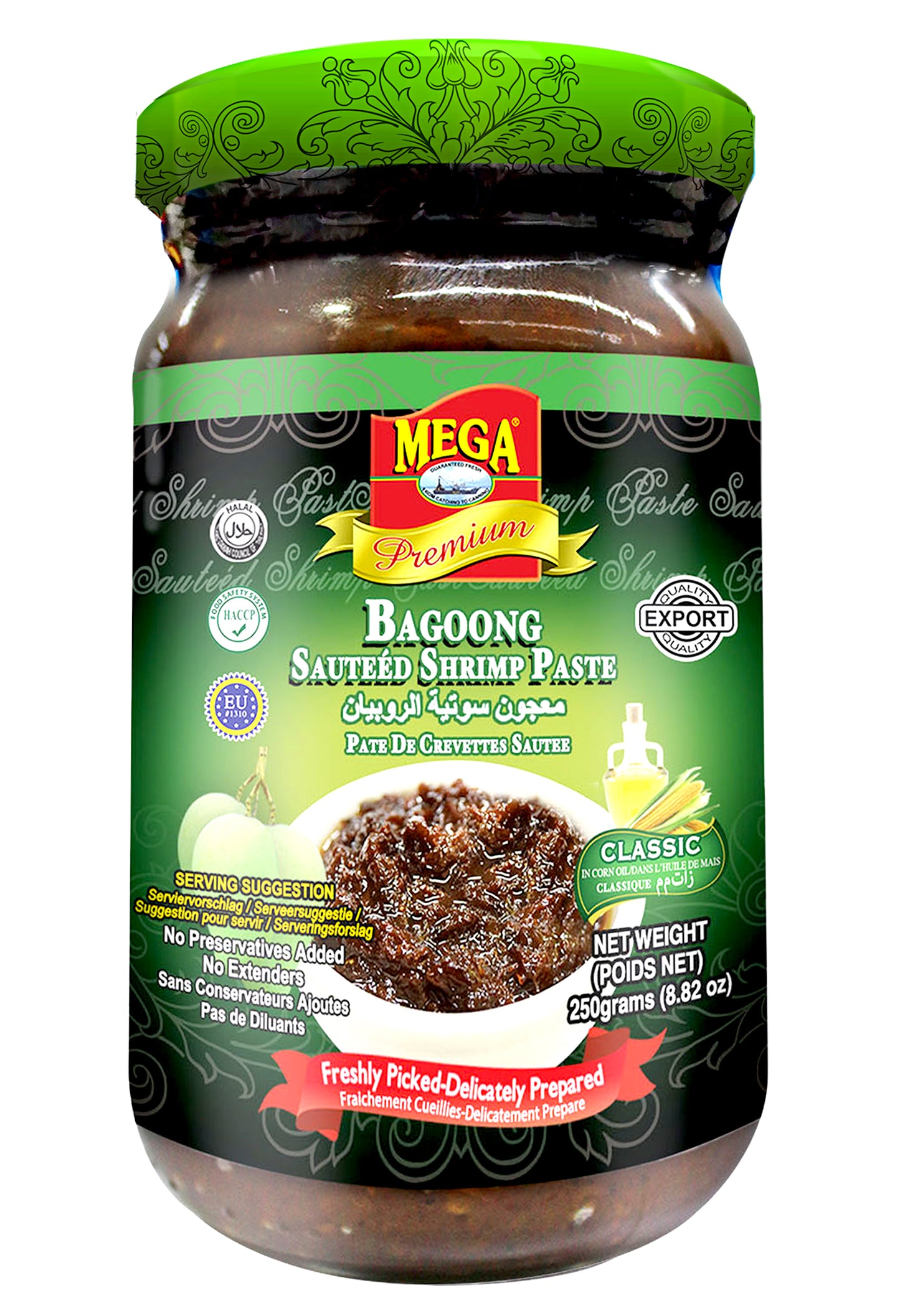 MEGA Bagoong Sauteed shrimp paste CLASSIC 250g PH-24 _ 104633