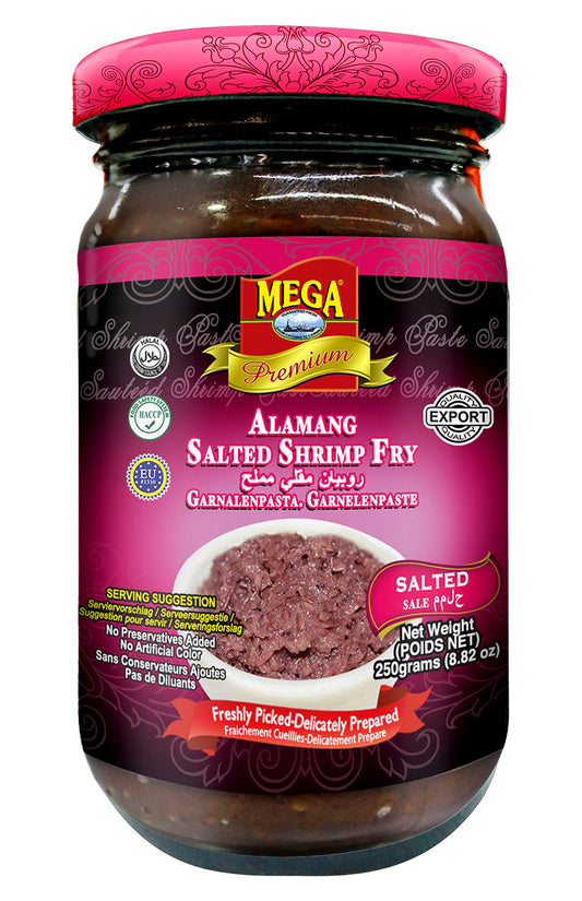 MEGA Alamang salted shrimp fry 250g PH-24 104635