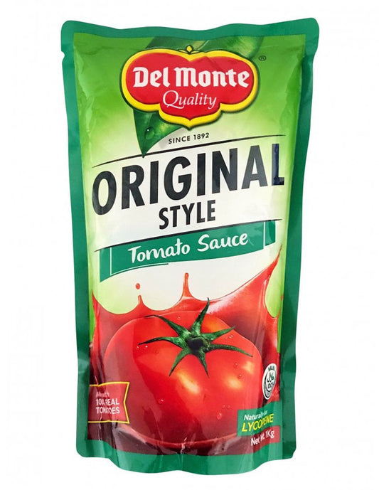 Del monte tomato sauce original style 1kg -12 _ 104687