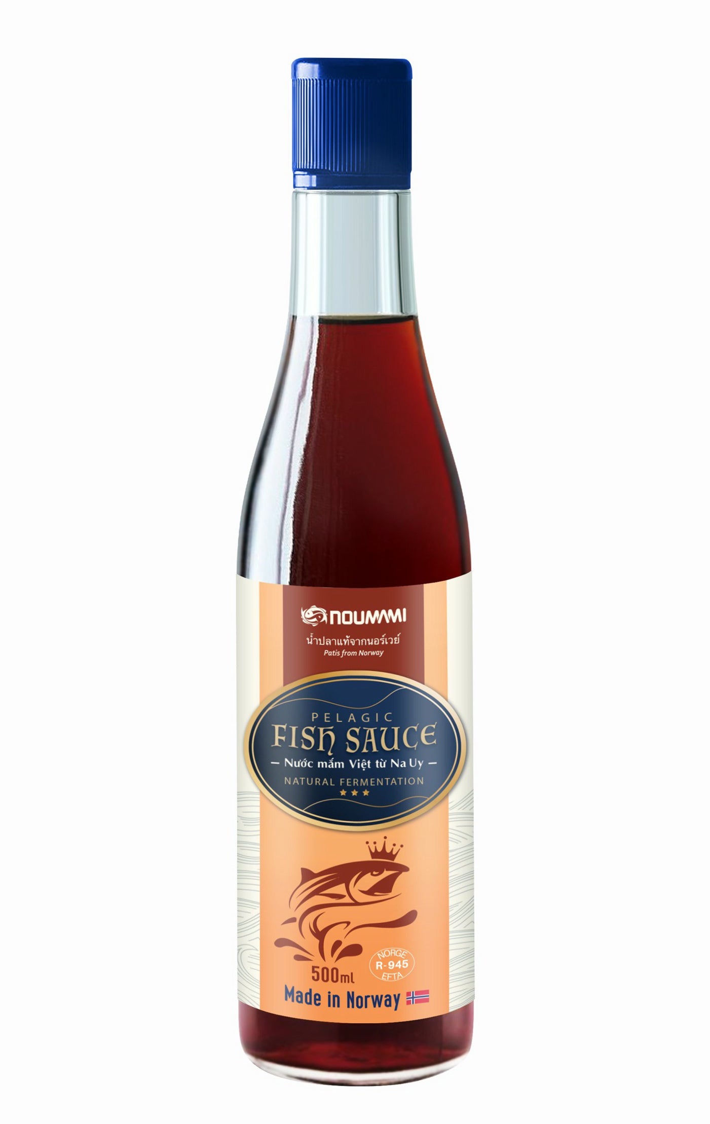 NOUMAMI Pelagic fish sauce 500ml - Norsk fiske sause-12 _ 104717