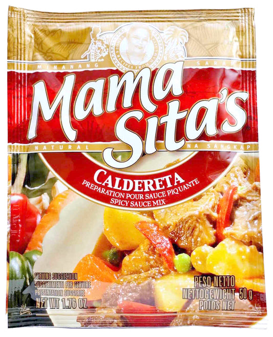 MAMASITAS Caldereta spicy sauce mix 50G-72 _ 105046