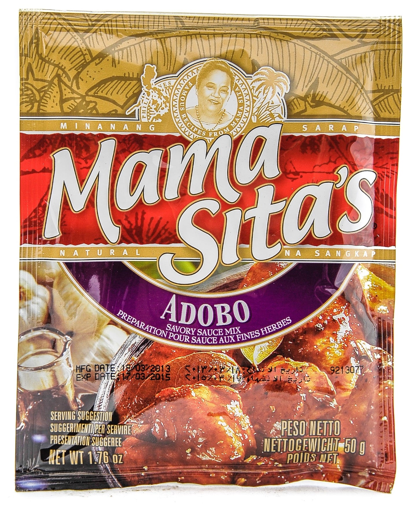 MAMASITAS Savory sauce mix (Adobo) 50G-72 _ 105054