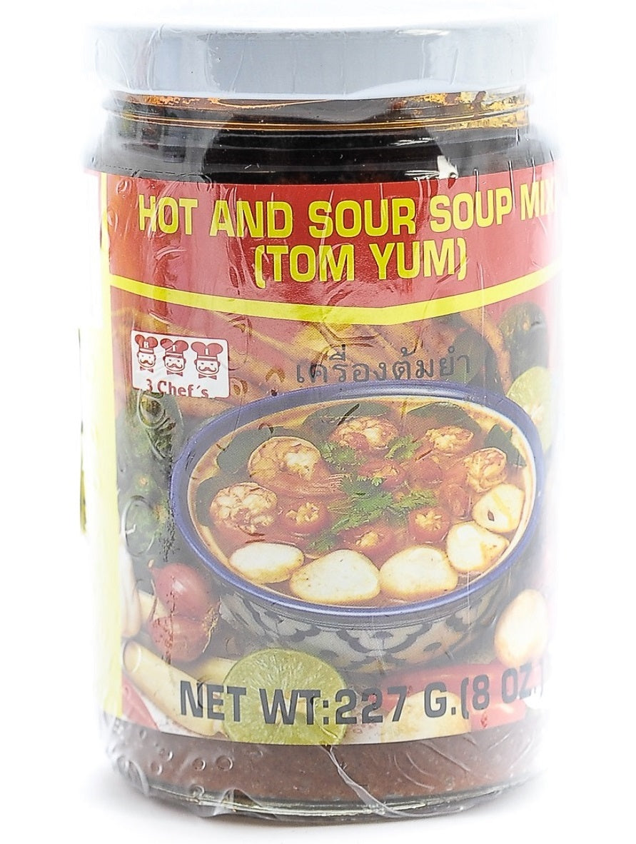 3 CHEF'S Hot &sour soup mix Tom Yum 227g TH-24 _ 105063