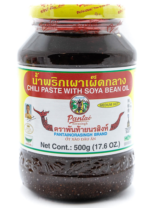 PANTAI Chili paste with soya bean oil 500g TH-24  105078