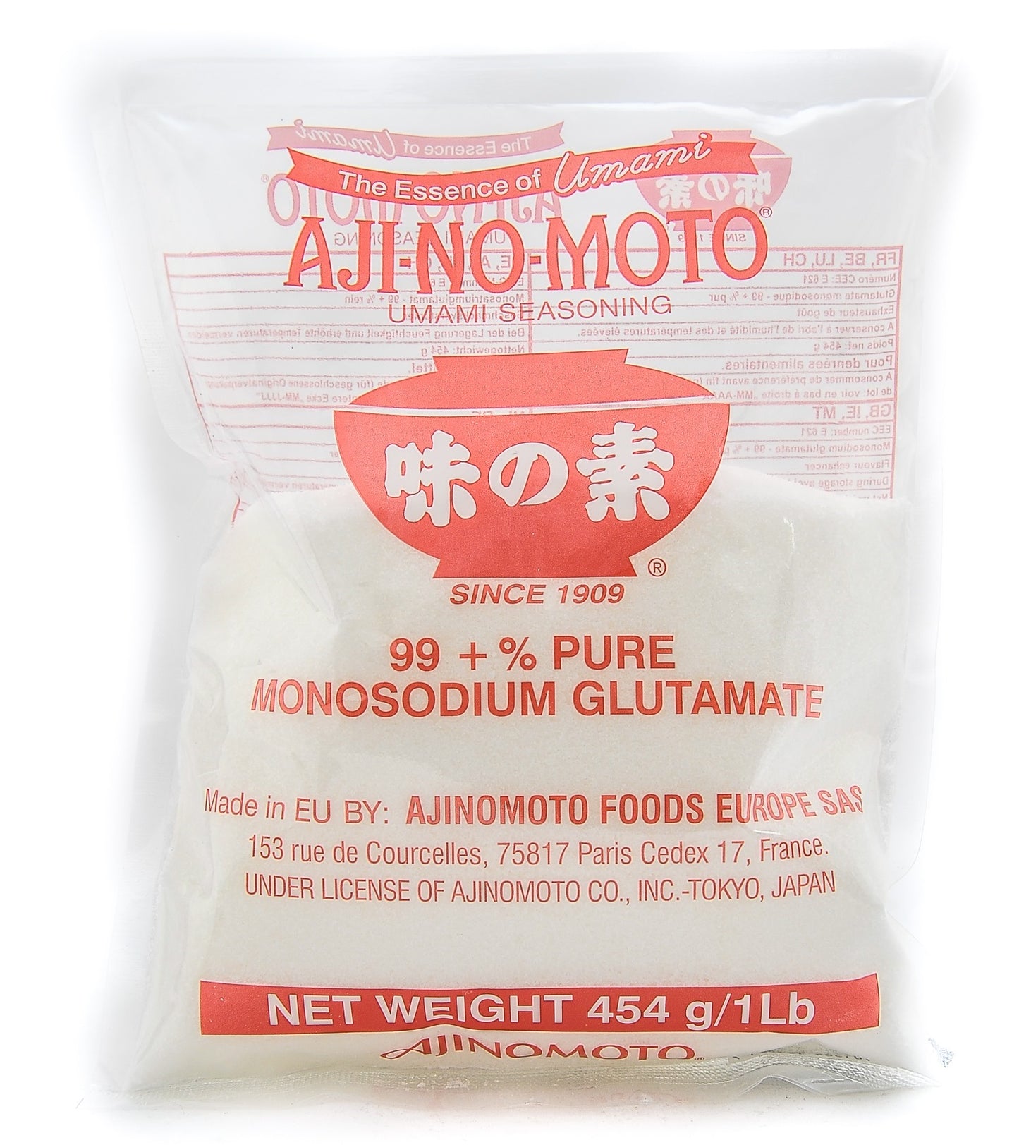 AJINOMOTO Monosodium Glutamat 453g FR-20 105095