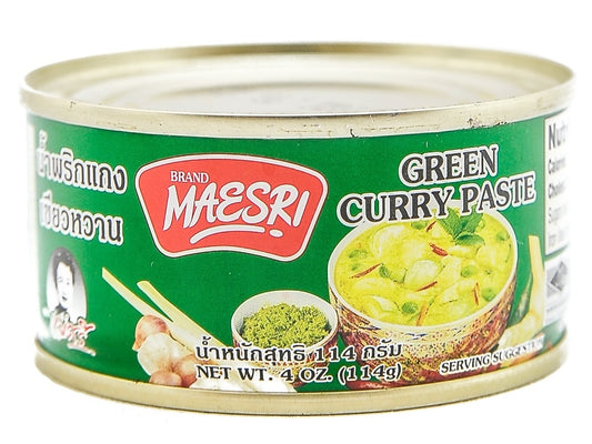 Maesri green curry paste 114g-48 105105