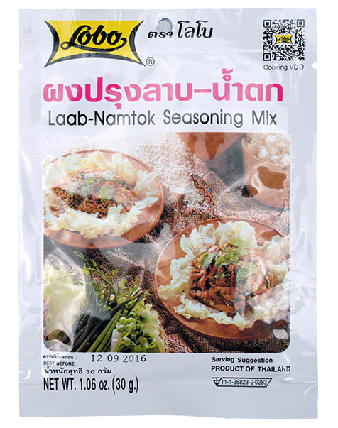 LOBO Laab Namtok seasoning mix 30g TH-240  105130