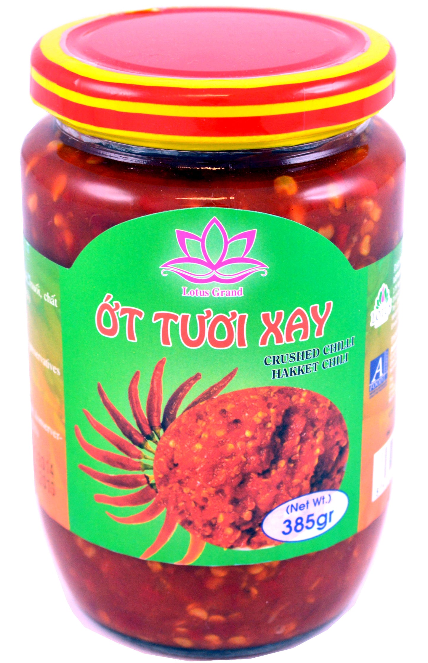 LOTUS crushed chilli (sambal oelek) 385g VN-24 _ 105275