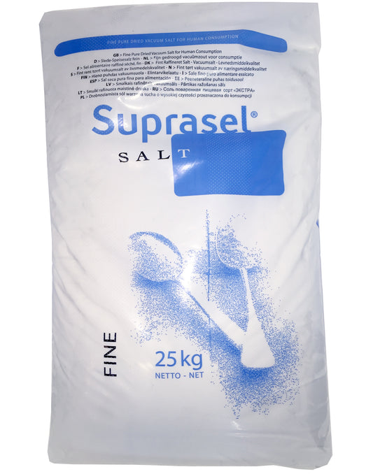 SUPRASEL fine food salt 25kg-1 105276