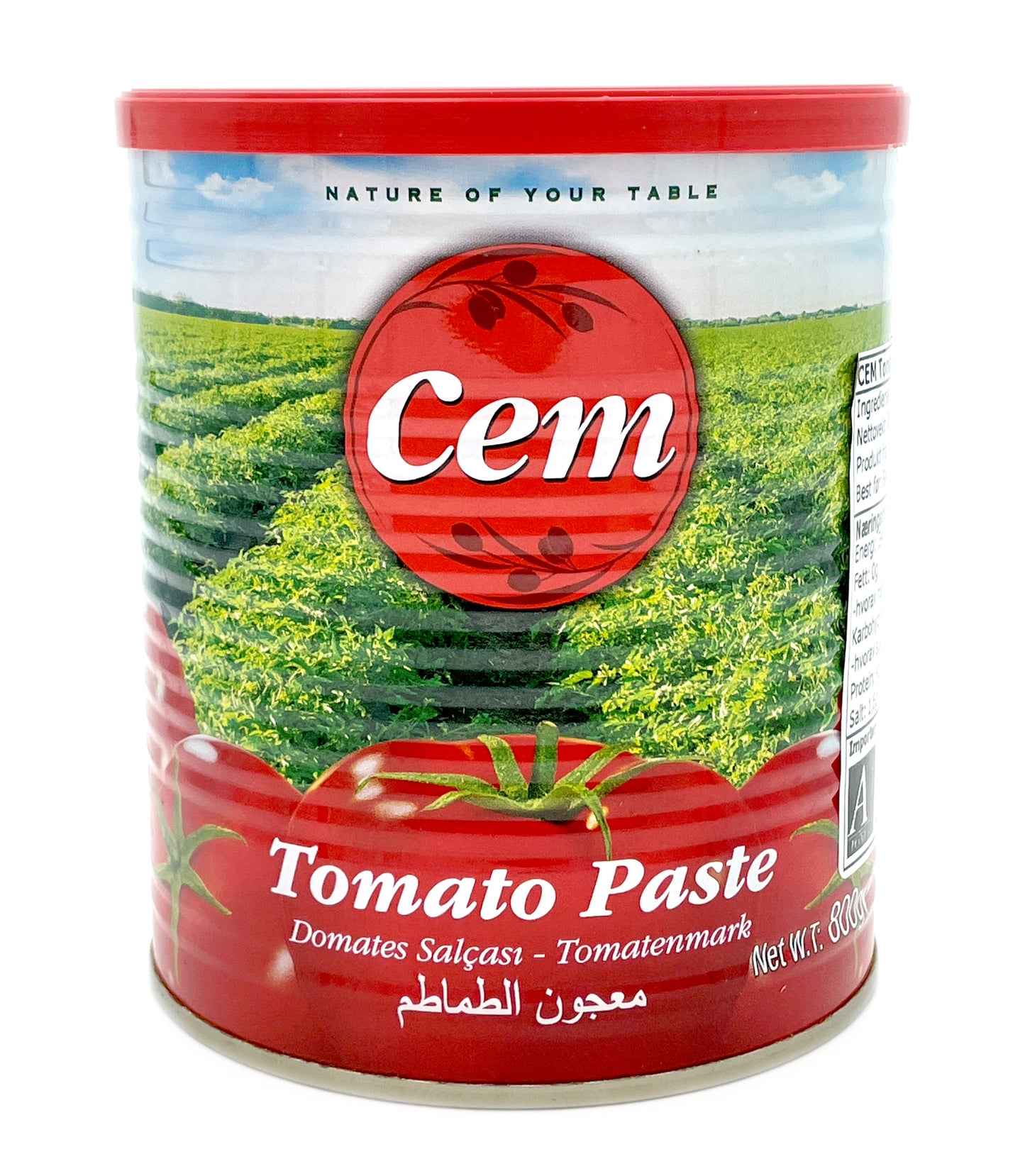 CEM Tomato paste (Tin) 830g-12 106174