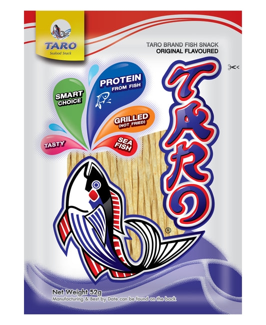 TARO Fish snack original flavour 52g-36 _ 108052