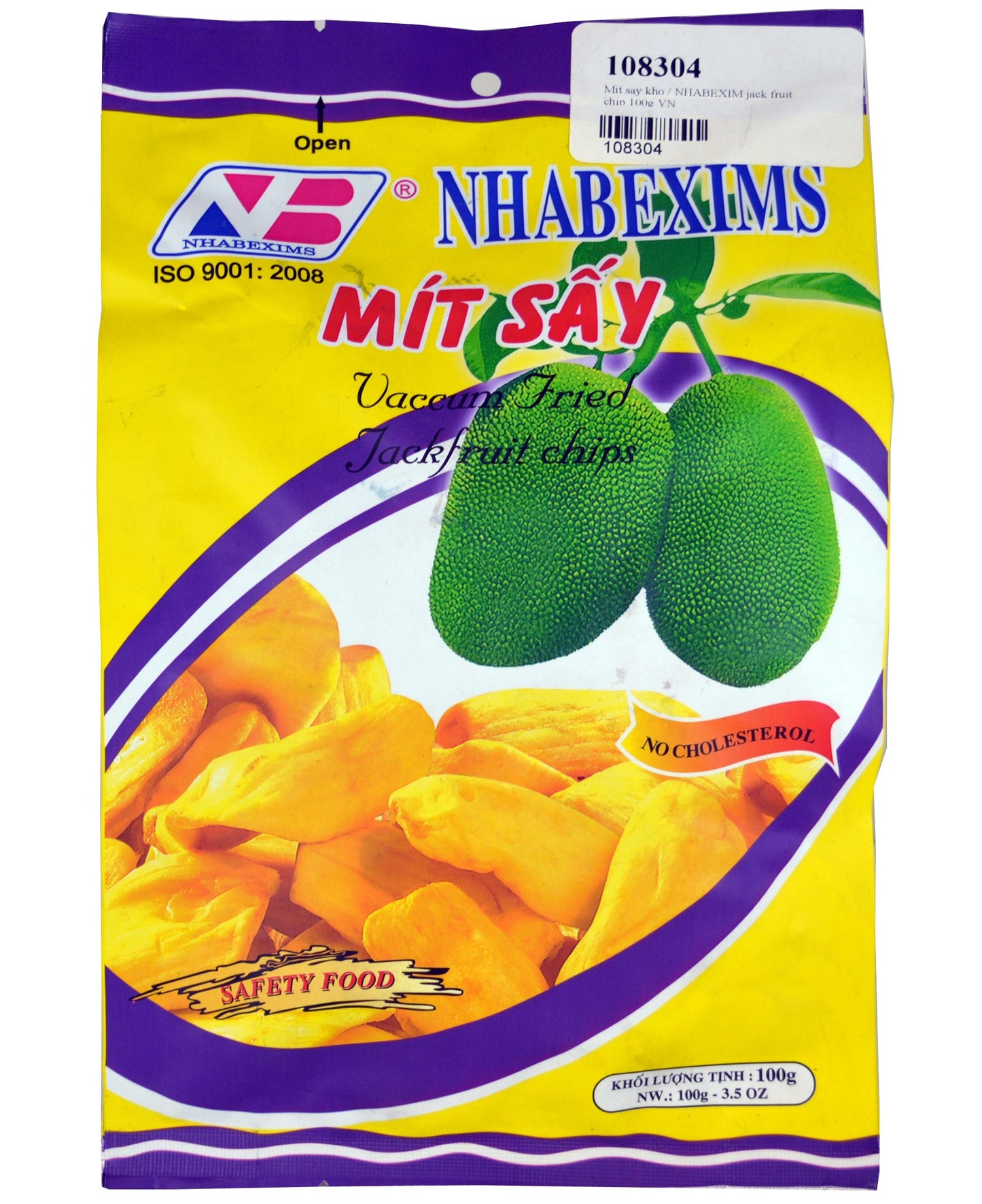 NHABEXIM jackfruit chips 100g VN-50 108304