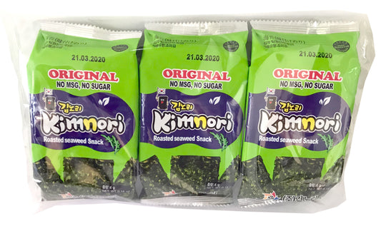 kimnori Roasted seaweed snack ORIGINAL(3x4g)-24 108421