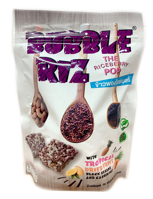 BUBBLE RIZ Rice berry bar 70g-24 108522