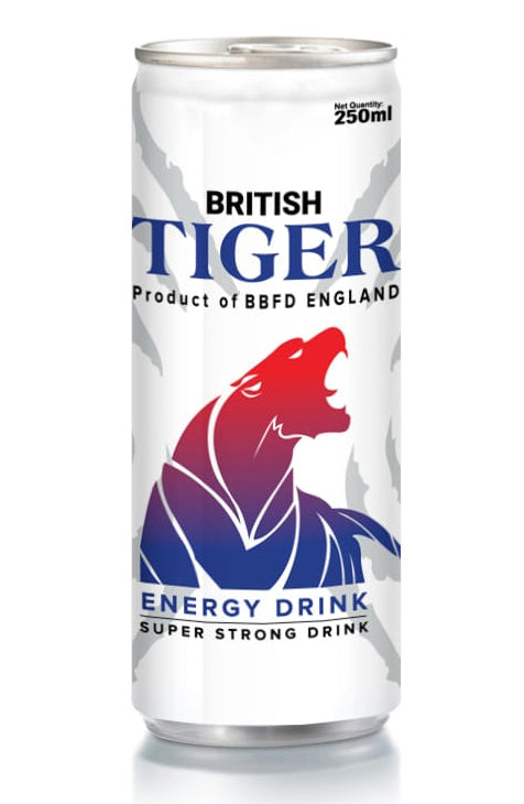 BRITISH TIGER Energy drink 330ml - Original-24 109005