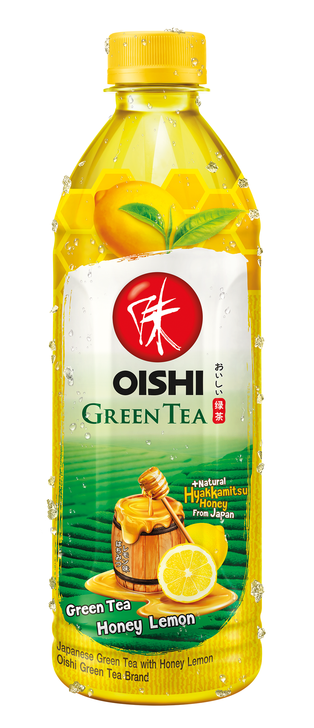 OISHI Green tea w/honey lemon flav 500ml TH-24 _ 109045