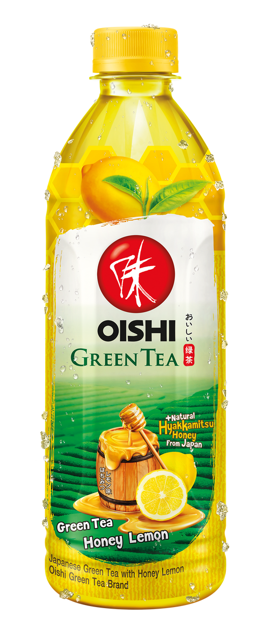 OISHI Green tea w/honey lemon flav 500ml TH-24 _ 109045