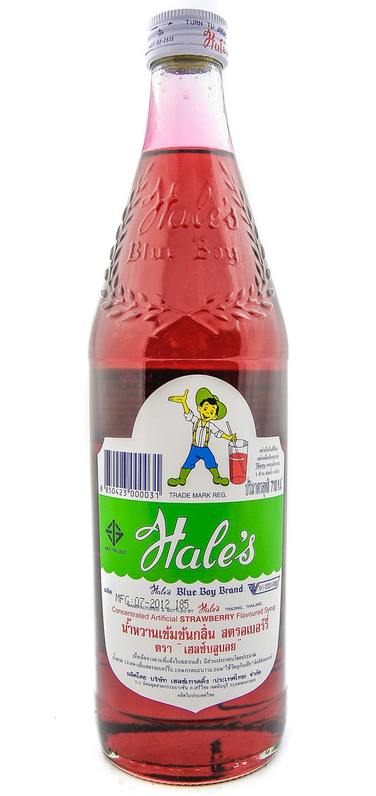 HALE'S BLUE BOY Strawberry flv syrup 710ml TH-12_109071