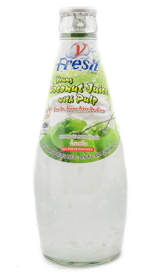 V.FRESH Young coconut juice w/pulp 290ml TH-24 109125