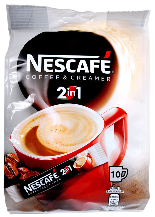 Nescafe 2 in 1 coffeee & Creamer (8x10stk)-18 109148