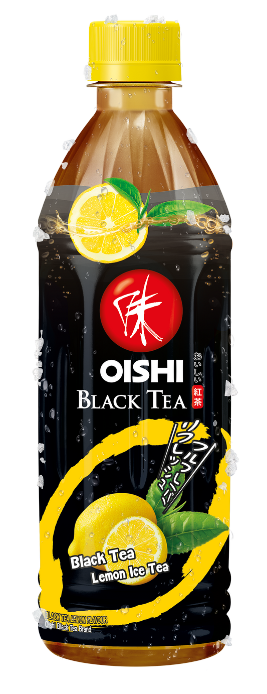 OISHI black tea lemon flavor 500ml TH-24 _ 109176