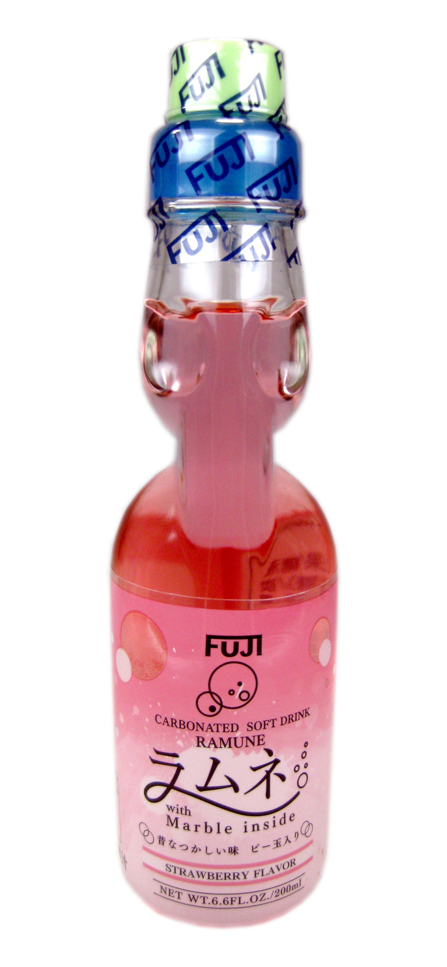 FUJI ramune soft drink strawberry 200ml JP-30 _ 109248