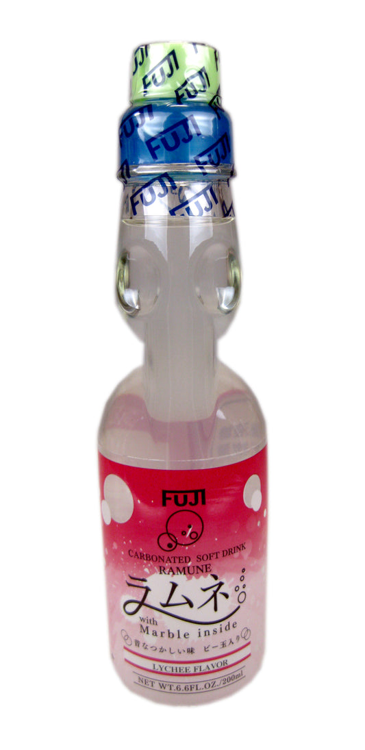 FUJI ramune soft drink lychee 200ml JP-30 _ 109252